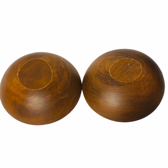 Vintage Ozark Walnutware 6 pc Salad Bowl Set - Picture 10 of 10